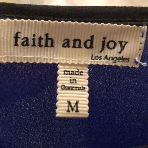 Royal Blue Blouse - Picture 3 of 3